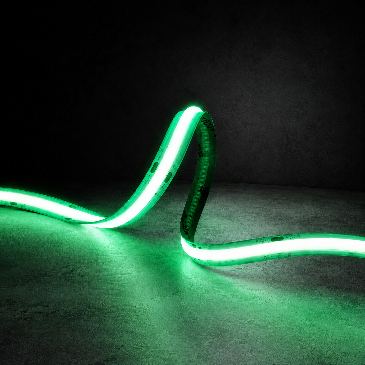 Ruban LED COB 528 LED/m — Vert