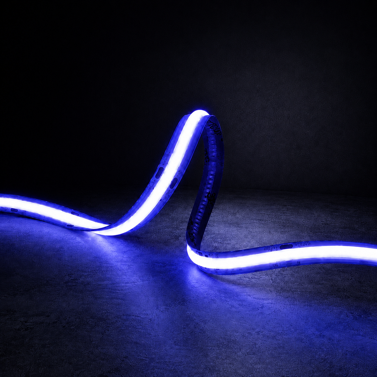 Ruban LED COB 528 LED/m — Bleu