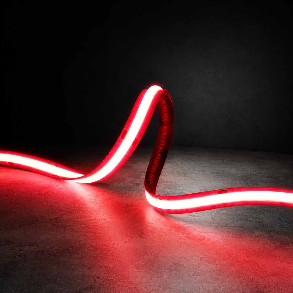 Ruban LED COB 528 LED/m — Rouge